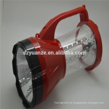 Luz de emergencia casera recargable llevada, antorcha recargable